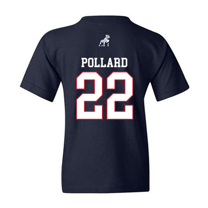 Samford - NCAA Men's Basketball : Jaxon Pollard - Youth T-Shirt-1