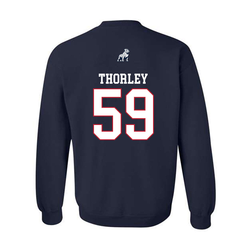 Samford - NCAA Football : Will Thorley - Crewneck Sweatshirt-1