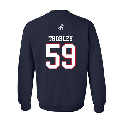 Samford - NCAA Football : Will Thorley - Crewneck Sweatshirt-1