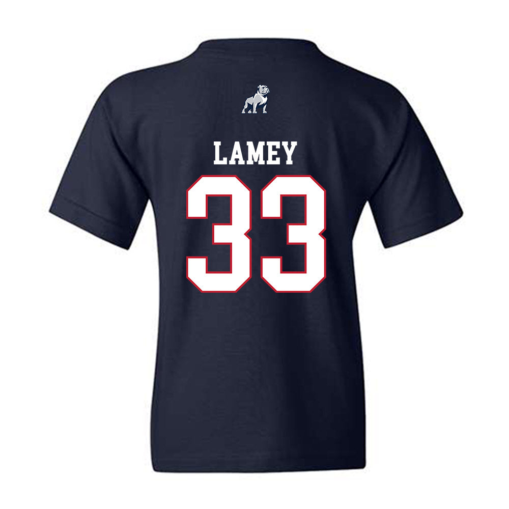 Samford - NCAA Men's Basketball : Zach Lamey - Youth T-Shirt-1