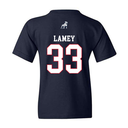 Samford - NCAA Men's Basketball : Zach Lamey - Youth T-Shirt-1