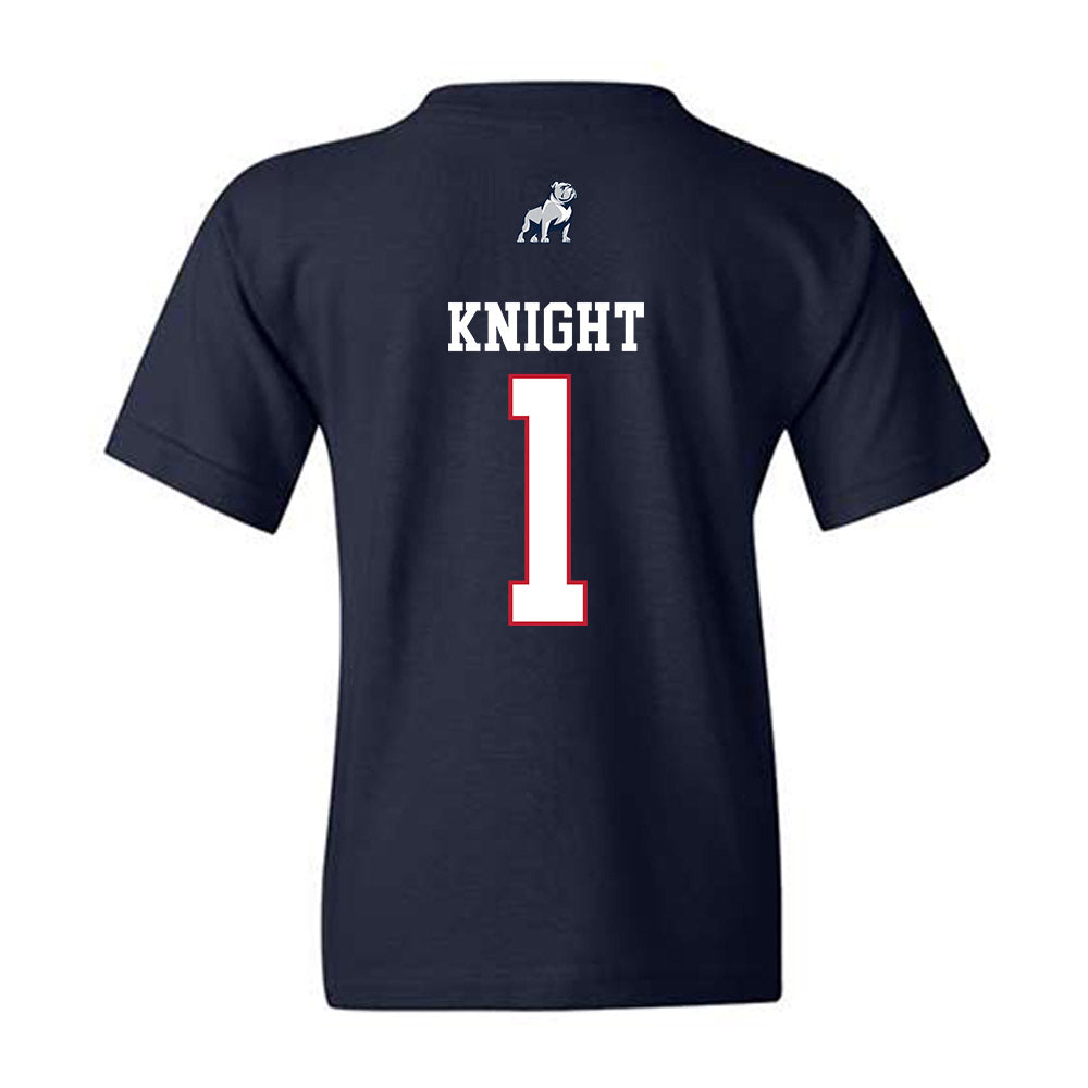 Samford - NCAA Women's Basketball : Jada Knight - Youth T-Shirt-1