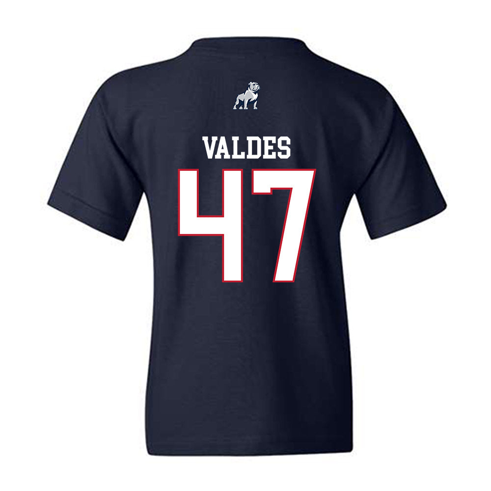 Samford - NCAA Football : Daniel Valdes - Youth T-Shirt-1