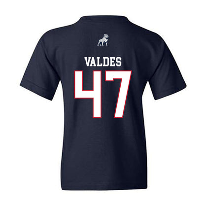 Samford - NCAA Football : Daniel Valdes - Youth T-Shirt-1