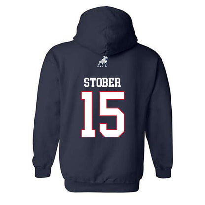Samford - NCAA Football : Brady Stober - Hooded Sweatshirt-1