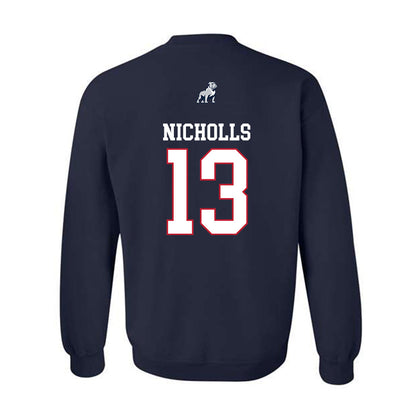 Samford - NCAA Men's Tennis : Darcy Nicholls - Crewneck Sweatshirt-1