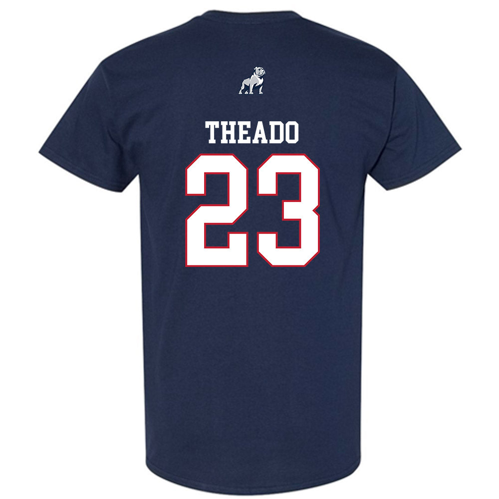 Samford - NCAA Football : David Theado - T-Shirt-1