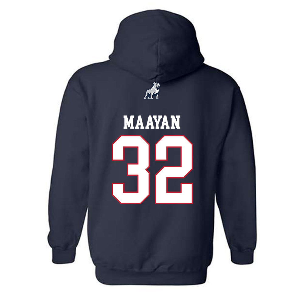 Samford - NCAA Women's Basketball : Yael Maayan - Hooded Sweatshirt-1