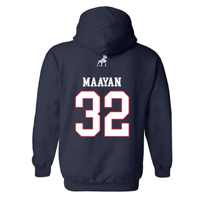 Samford - NCAA Women's Basketball : Yael Maayan - Hooded Sweatshirt-1