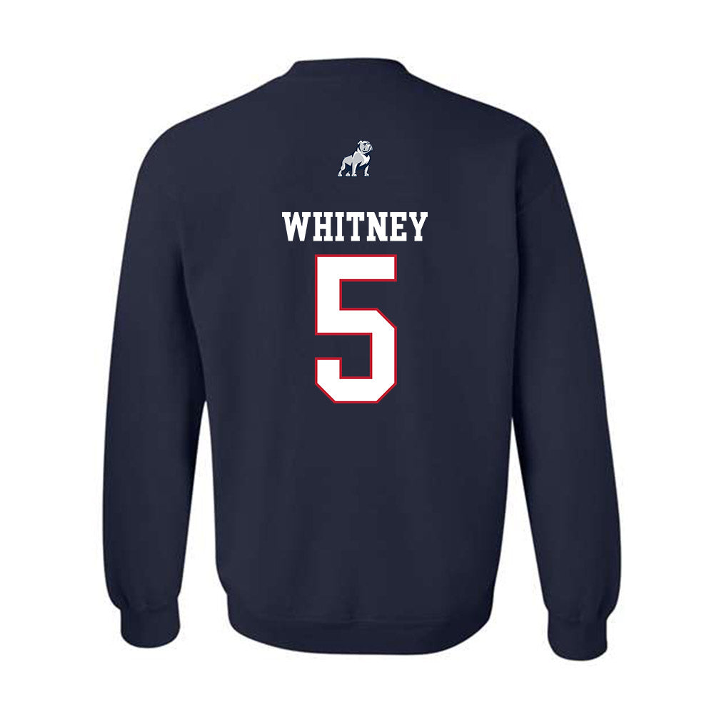 Samford - NCAA Baseball : John Whitney - Crewneck Sweatshirt-1