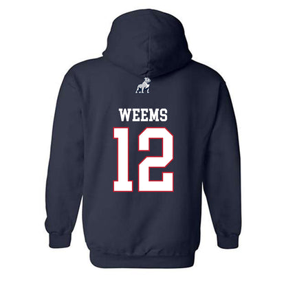 Samford - NCAA Softball : Shannon Weems - Hooded Sweatshirt