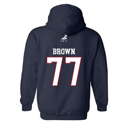 Samford - NCAA Football : Zach Brown - Hooded Sweatshirt