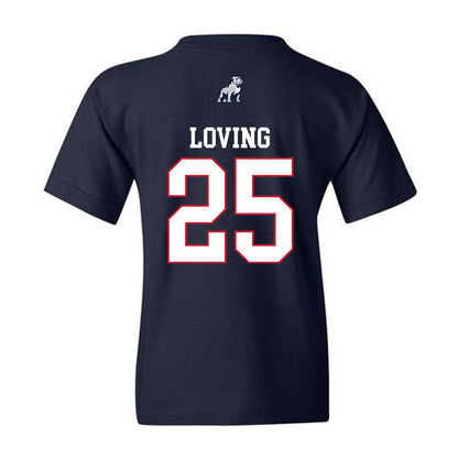 Samford - NCAA Football : Jadon Loving - Youth T-Shirt