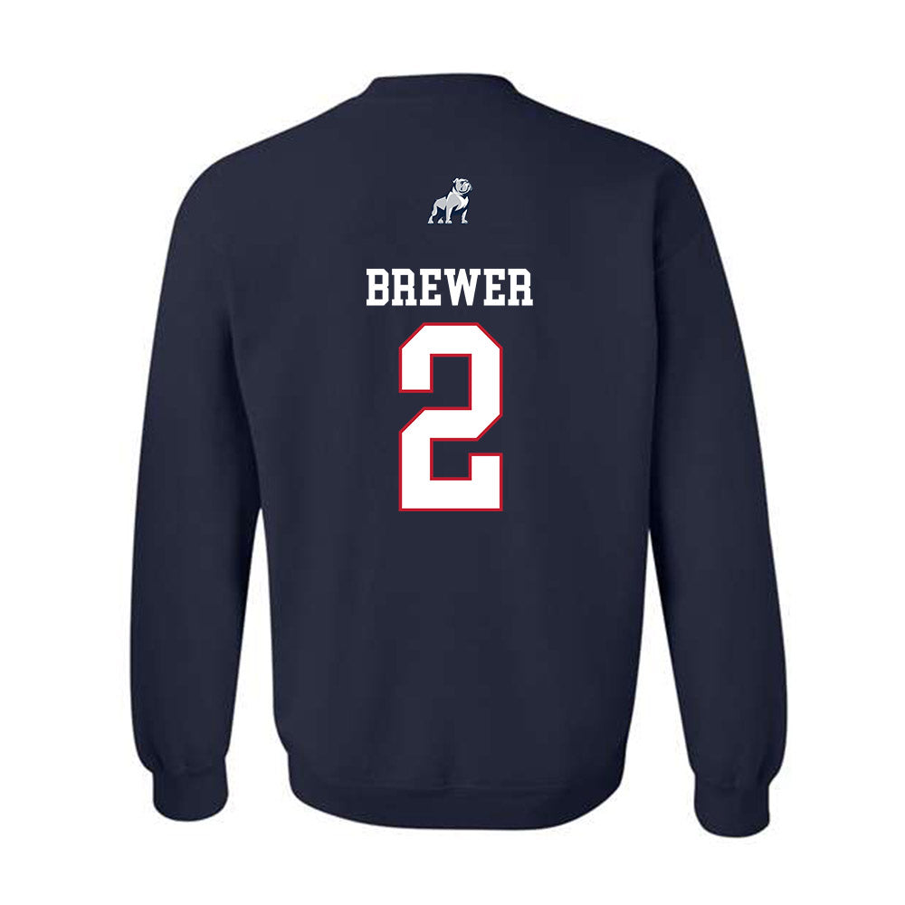 Samford - NCAA Women's Basketball : Avary Brewer - Crewneck Sweatshirt-1