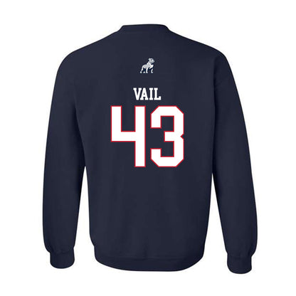 Samford - NCAA Baseball : Bodie Vail - Crewneck Sweatshirt-1