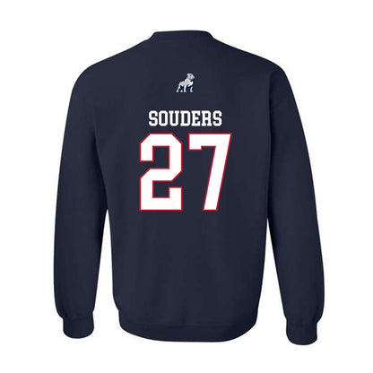 Samford - NCAA Baseball : Jake Souders - Crewneck Sweatshirt-1