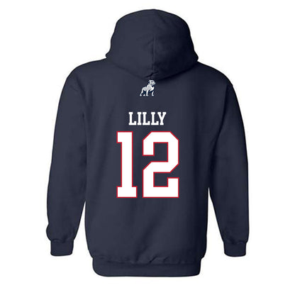 Samford - NCAA Women's Soccer : Langston Lilly - Hooded Sweatshirt-1