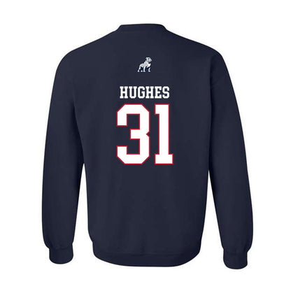 Samford - NCAA Men's Basketball : Joshua Hughes - Crewneck Sweatshirt