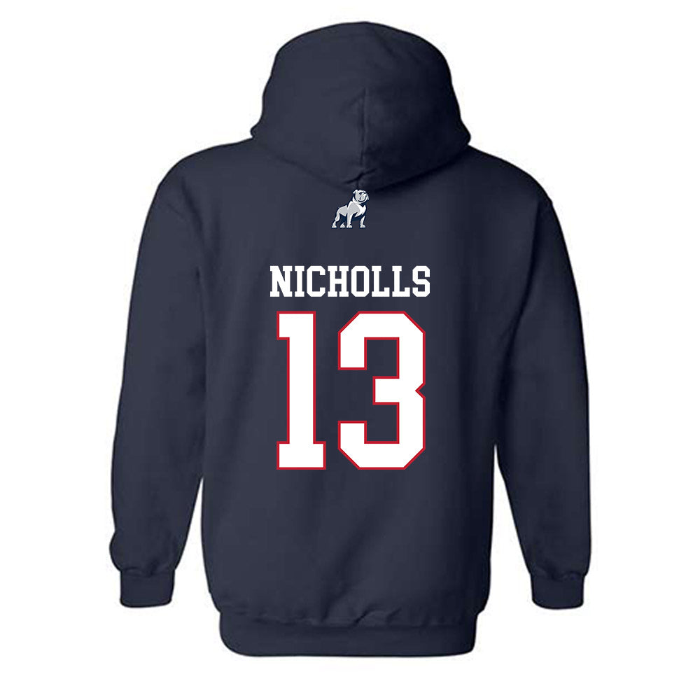 Samford - NCAA Men's Tennis : Darcy Nicholls - Hooded Sweatshirt-1