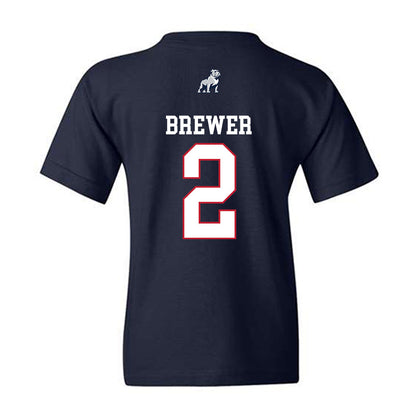Samford - NCAA Women's Basketball : Avary Brewer - Youth T-Shirt-1