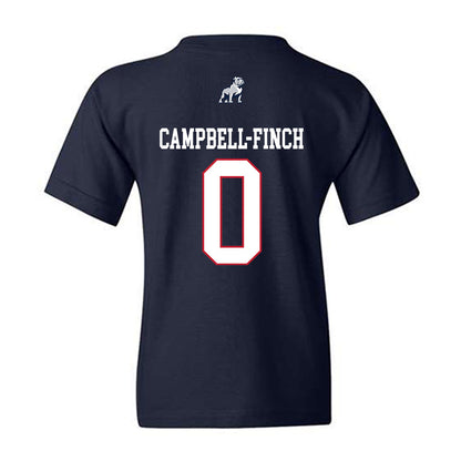 Samford - NCAA Men's Basketball : Isaiah Campbell-Finch - Youth T-Shirt-1