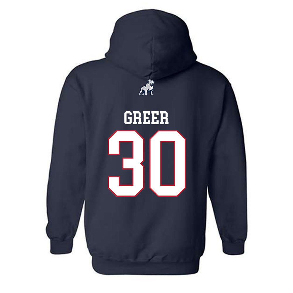 Samford - NCAA Football : Cooper Greer - Hooded Sweatshirt-1