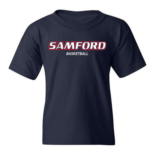 Samford - NCAA Men's Basketball : Trey Fort - Youth T-Shirt-0