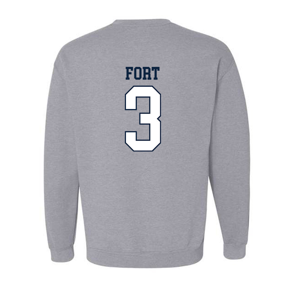 Samford - NCAA Men's Basketball : Trey Fort - Crewneck Sweatshirt-1