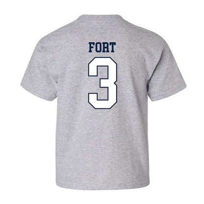 Samford - NCAA Men's Basketball : Trey Fort - Youth T-Shirt-1