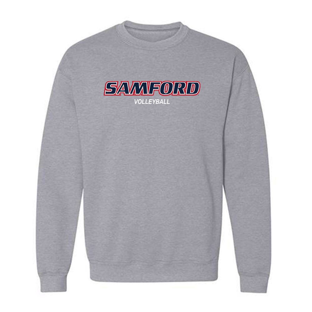 Samford - NCAA Women's Volleyball : Amelia Johnston - Crewneck Sweatshirt