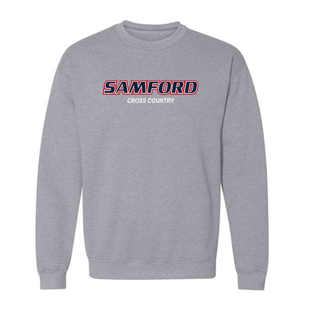 Samford - NCAA Men's Cross Country : David Brown - Crewneck Sweatshirt