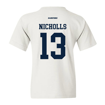 Samford - NCAA Men's Tennis : Darcy Nicholls - Youth T-Shirt-1