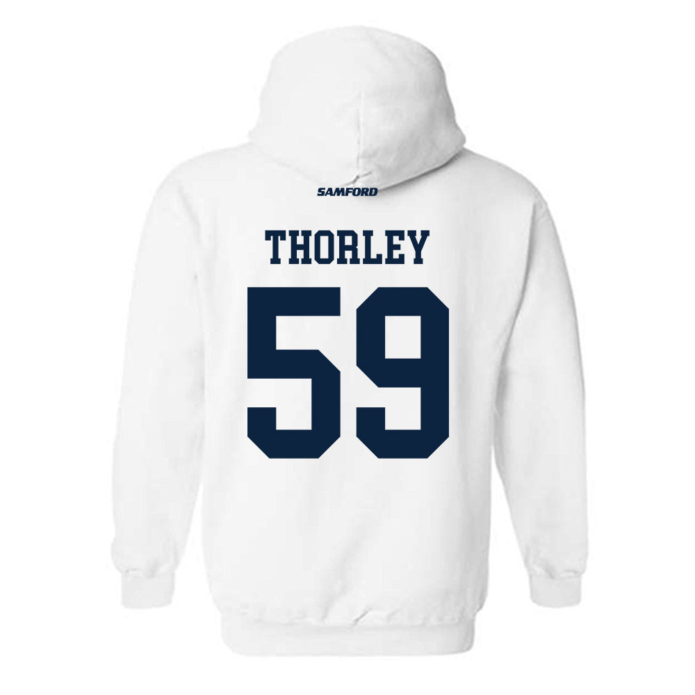 Samford - NCAA Football : Will Thorley - Hooded Sweatshirt-1