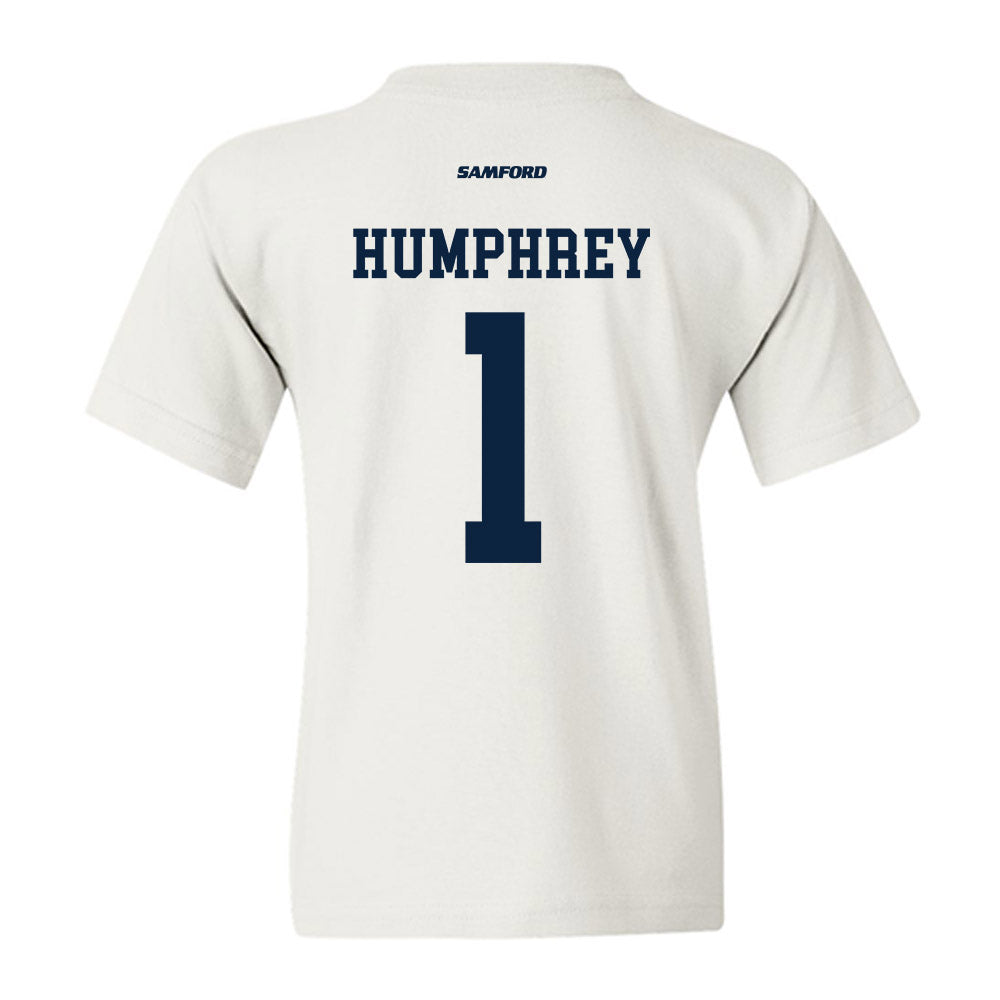 Samford - NCAA Men's Basketball : DaJion Humphrey - Youth T-Shirt-1