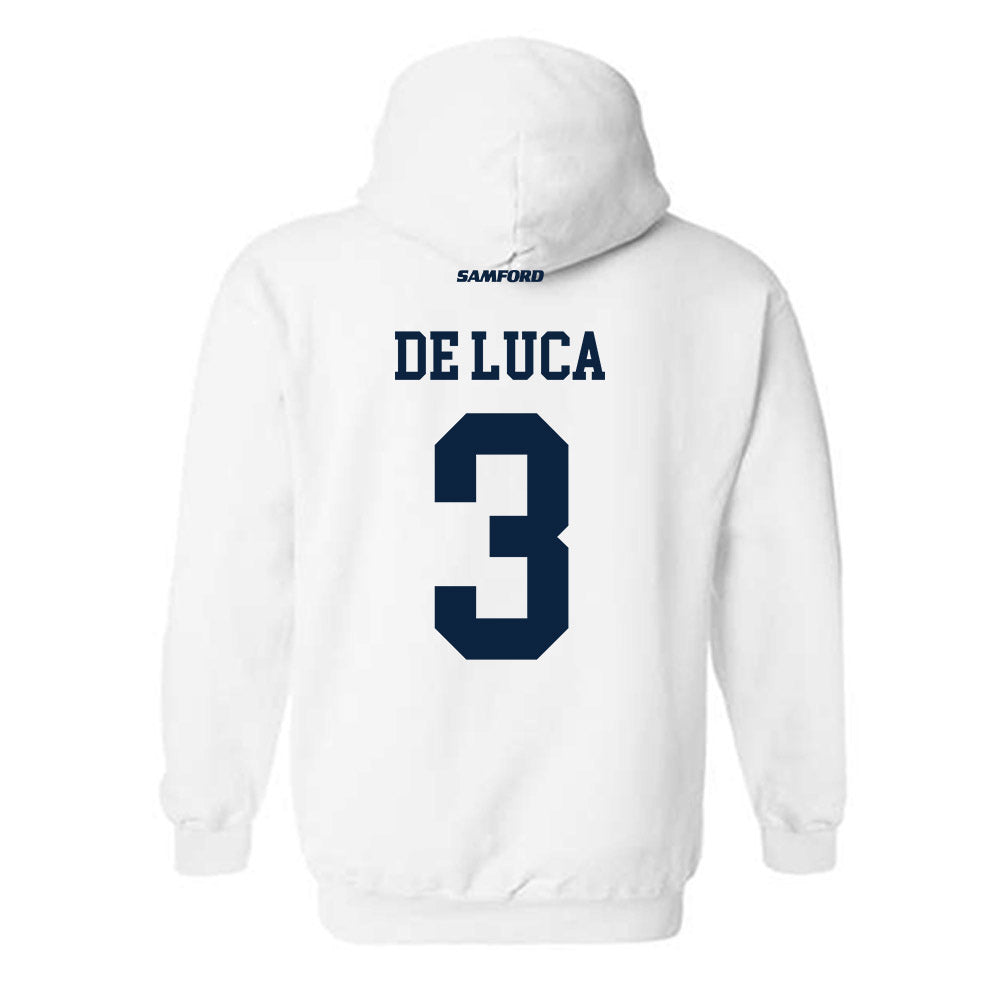 Samford - NCAA Women's Soccer : Samantha De Luca - Hooded Sweatshirt