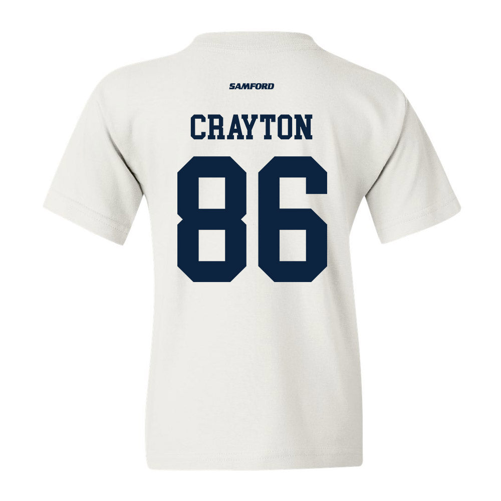 Samford - NCAA Football : Nick Crayton - Youth T-Shirt