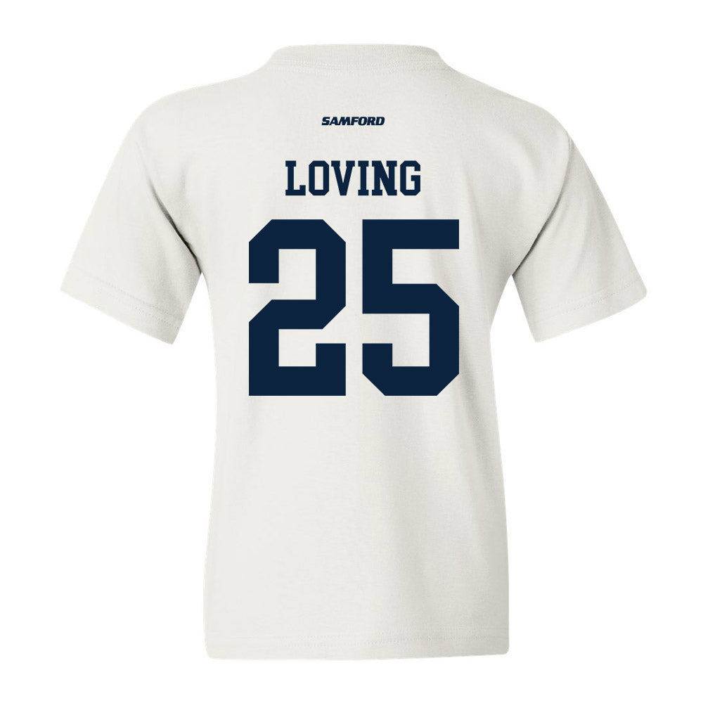 Samford - NCAA Football : Jadon Loving - Youth T-Shirt