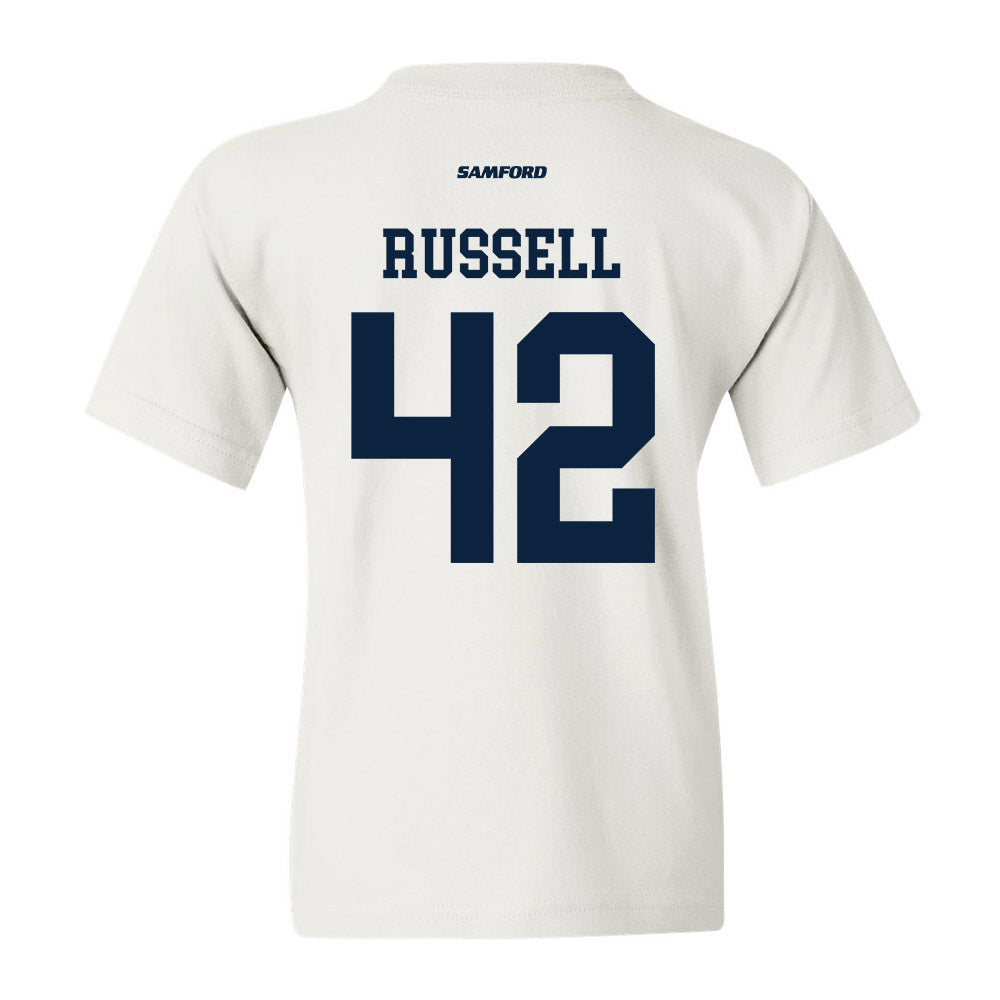 Samford - NCAA Football : Jordan Russell - Youth T-Shirt