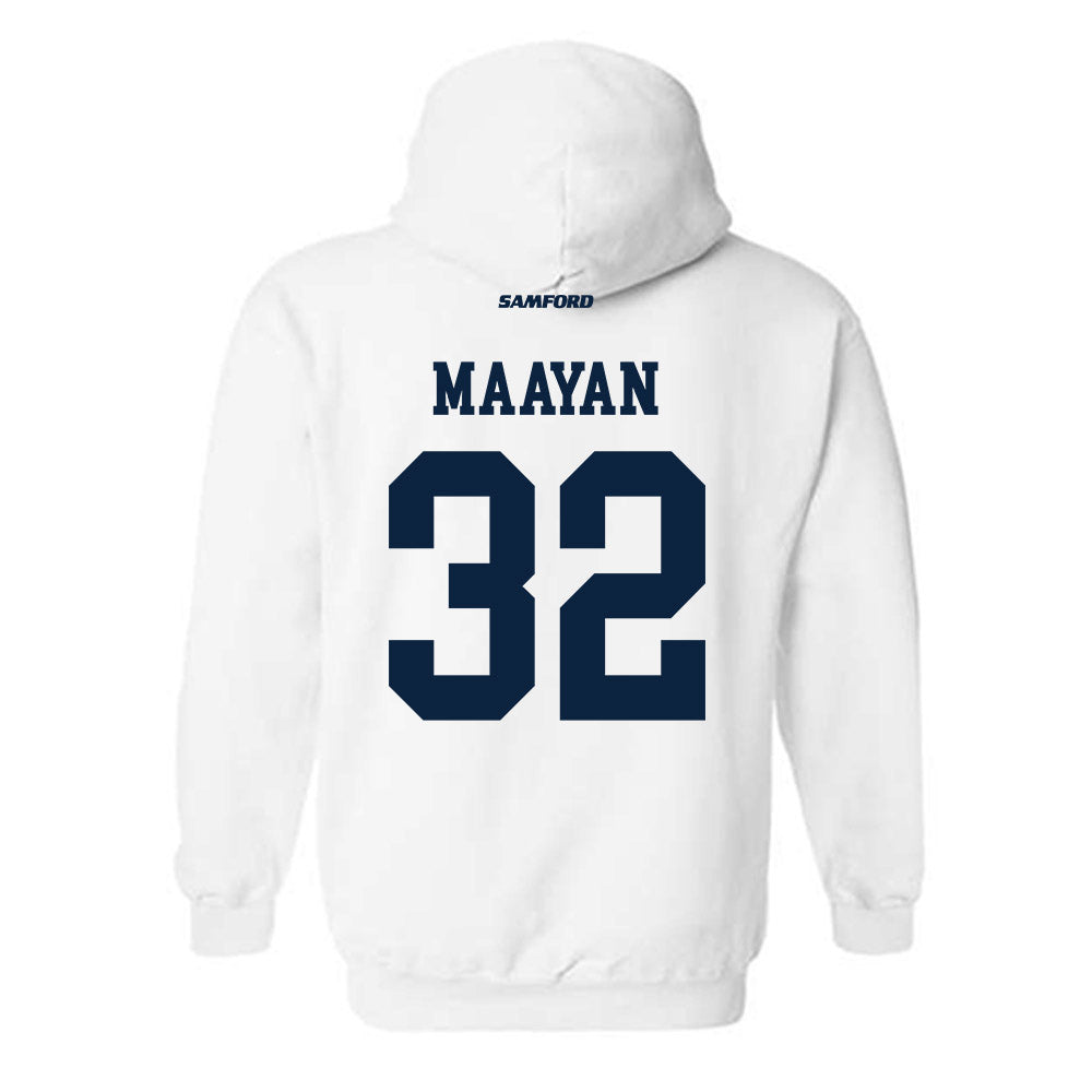 Samford - NCAA Women's Basketball : Yael Maayan - Hooded Sweatshirt-1
