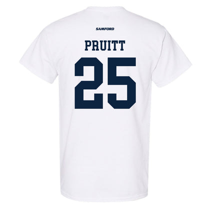 Samford - NCAA Football : William Pruitt - T-Shirt