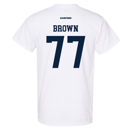 Samford - NCAA Football : Zach Brown - T-Shirt