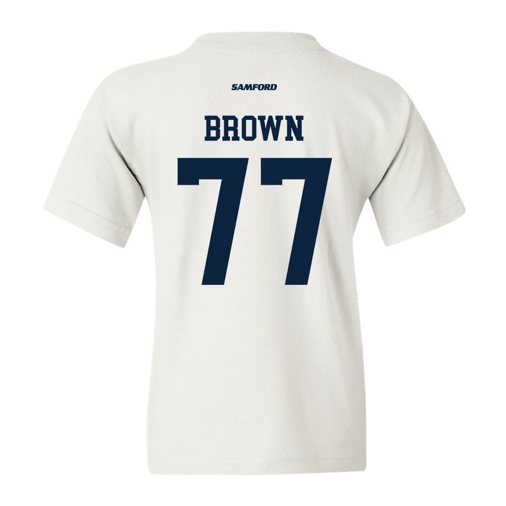 Samford - NCAA Football : Zach Brown - Youth T-Shirt