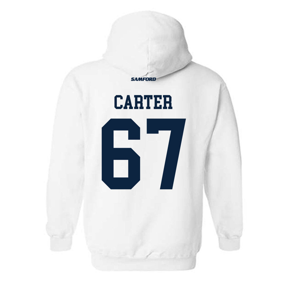 Samford - NCAA Football : Nate Carter - Hooded Sweatshirt-1