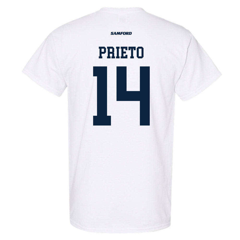 Samford - NCAA Baseball : Angelo Prieto - T-Shirt