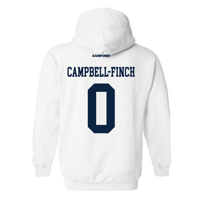 Samford - NCAA Men's Basketball : Isaiah Campbell-Finch - Hooded Sweatshirt-1