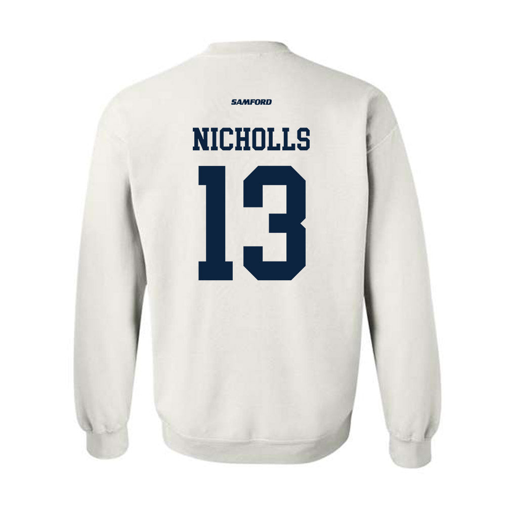 Samford - NCAA Men's Tennis : Darcy Nicholls - Crewneck Sweatshirt-1