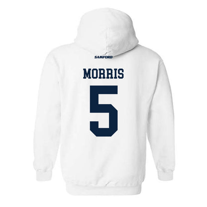 Samford - NCAA Women's Basketball : Francie Morris - Hooded Sweatshirt-1