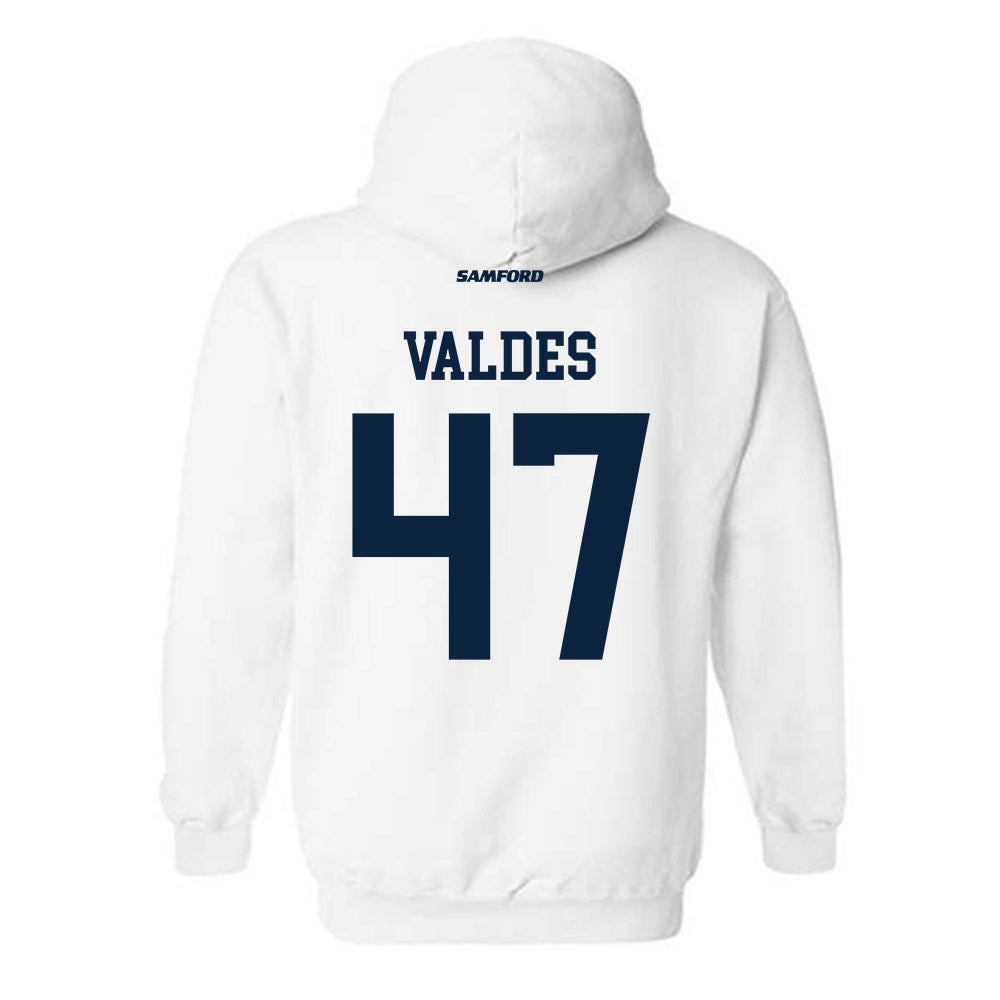 Samford - NCAA Football : Daniel Valdes - Hooded Sweatshirt-1