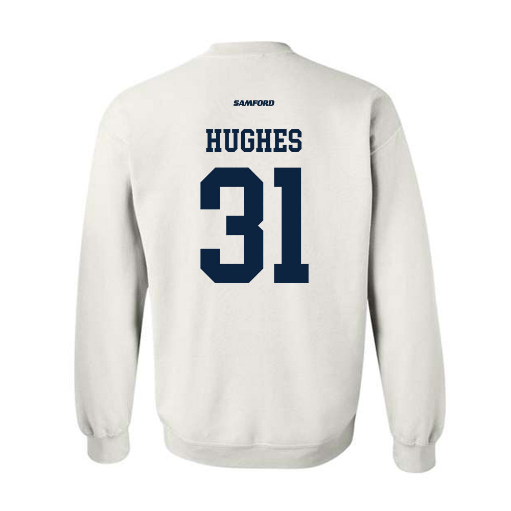 Samford - NCAA Men's Basketball : Joshua Hughes - Crewneck Sweatshirt