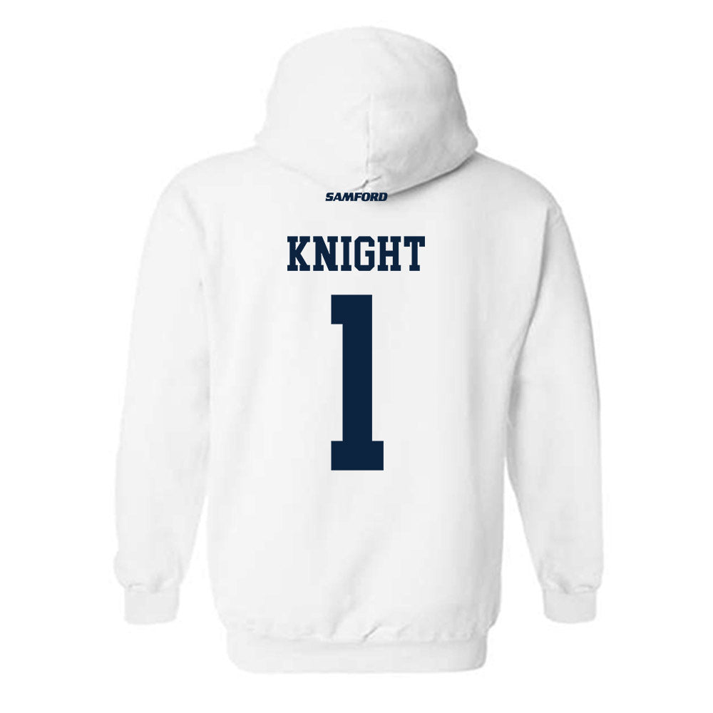 Samford - NCAA Women's Basketball : Jada Knight - Hooded Sweatshirt-1